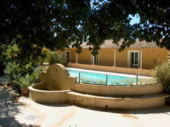 gîte de groupe terrasse